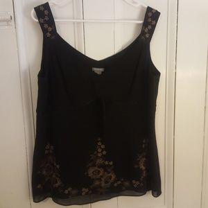 Elegant Little Black Blouse! Ann Taylor blouse